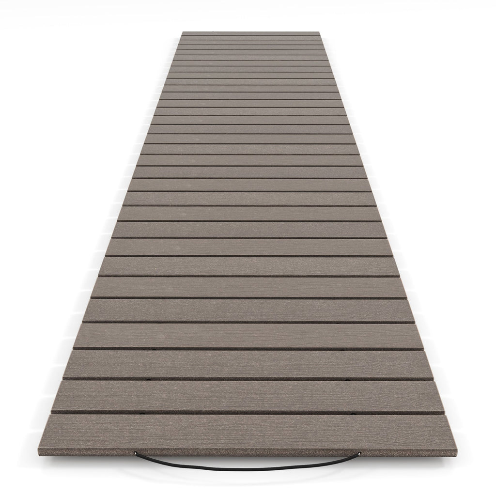 8 Ft Outdoor Garden Pathway Patio Roll Out Straight Walkways with Metal Wire Connection-M