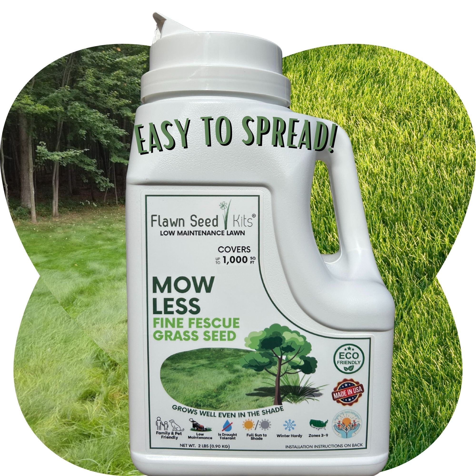 Premium Mow Less Grass Seed