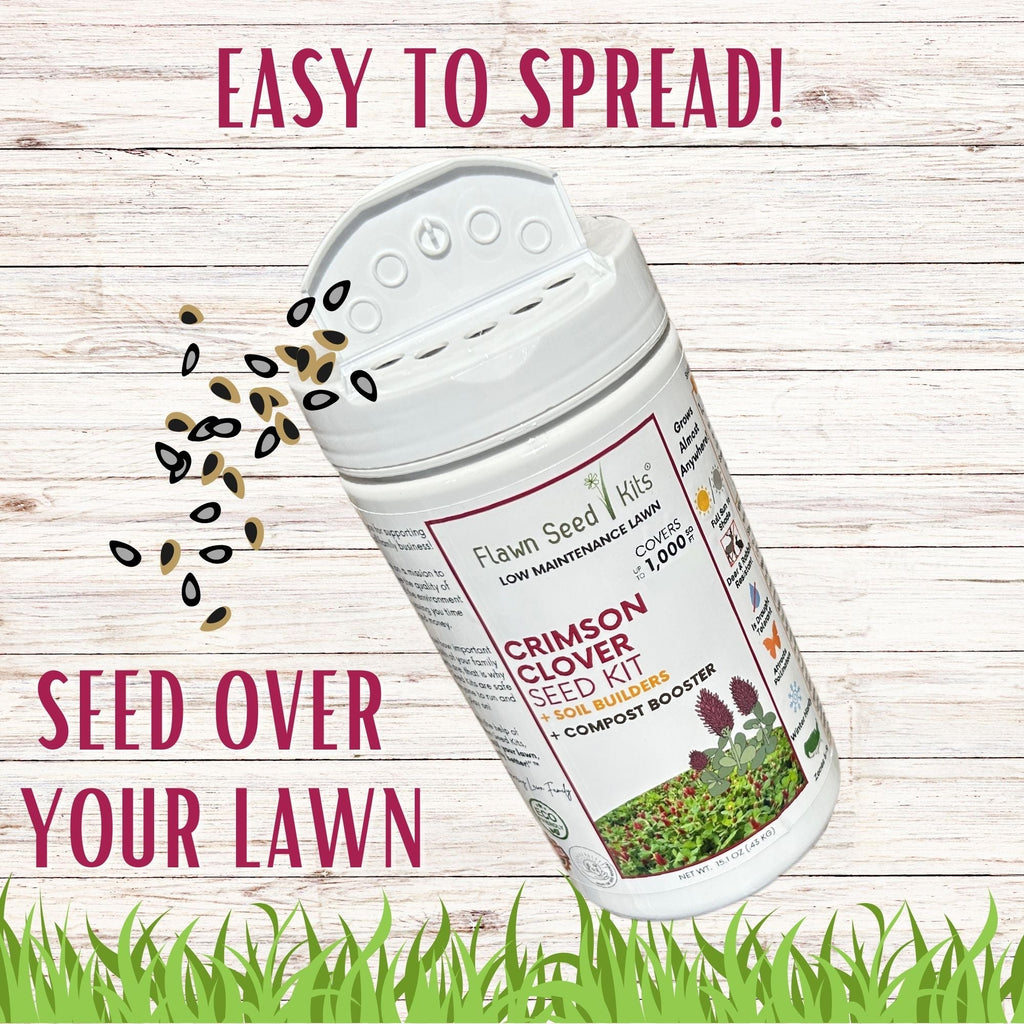 Crimson Clover Easy Spread Shaker