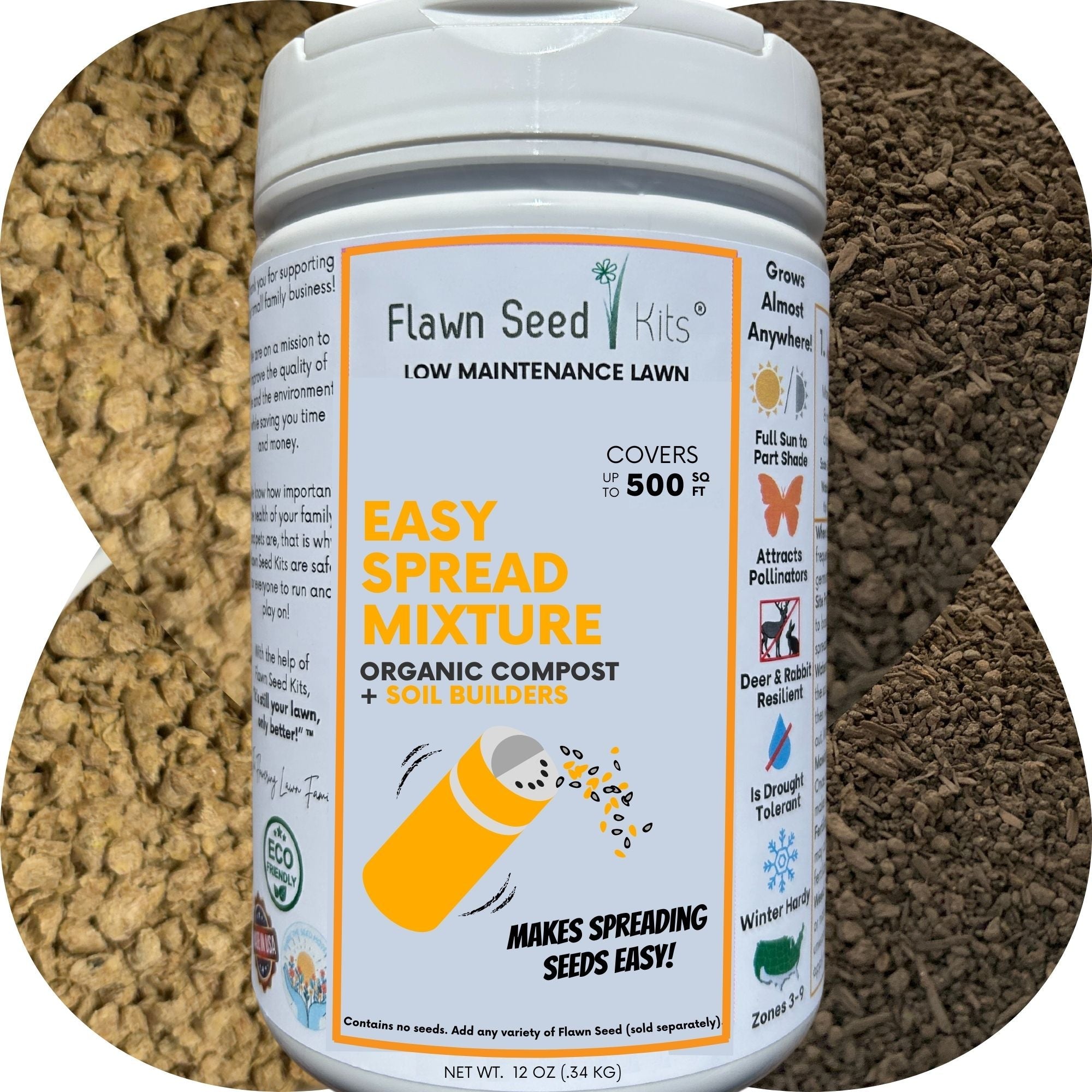 Easy Seed Spreading Mix