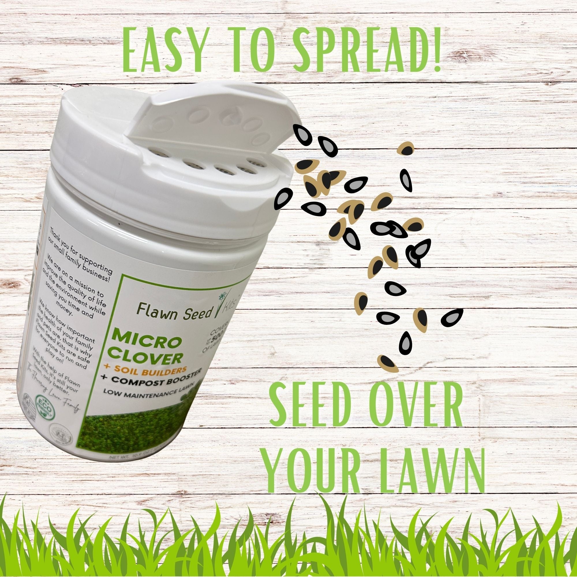 Micro Clover Easy Spread Shaker