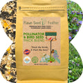 Pollinator & Wild Bird Seed Thick Bee Lawn Blend