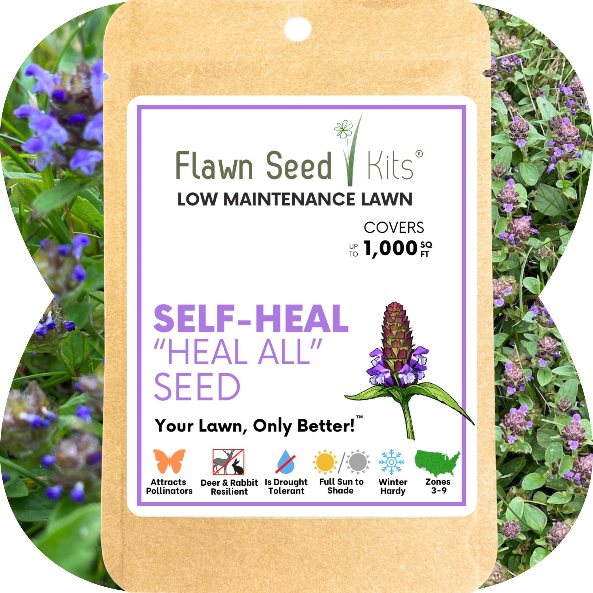Self-Heal Seed Pouch