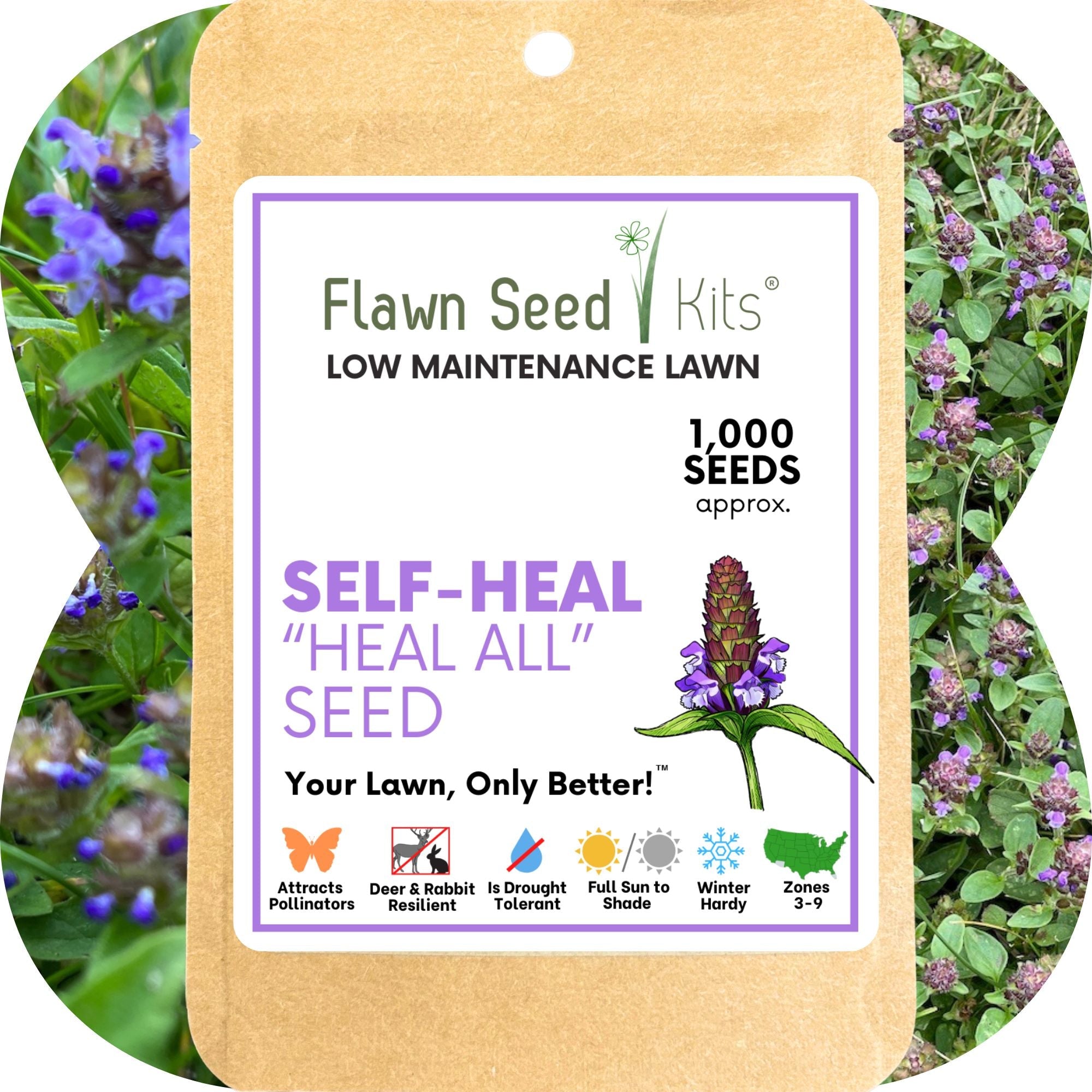 Self-Heal Seed Pouch