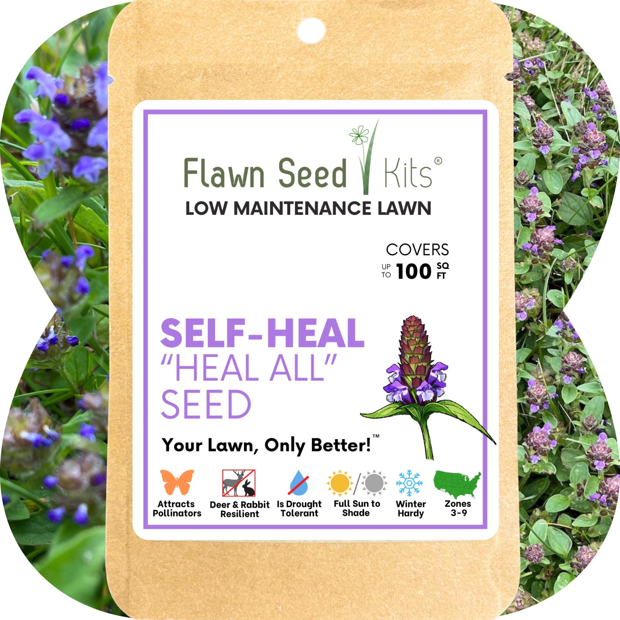 Self-Heal Seed Pouch