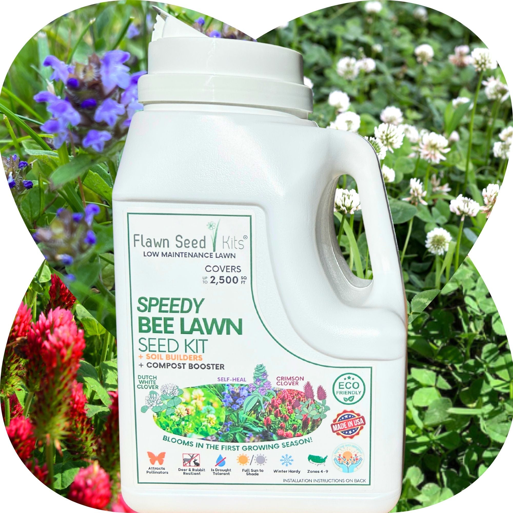 Speedy Bee Lawn Seed Kit